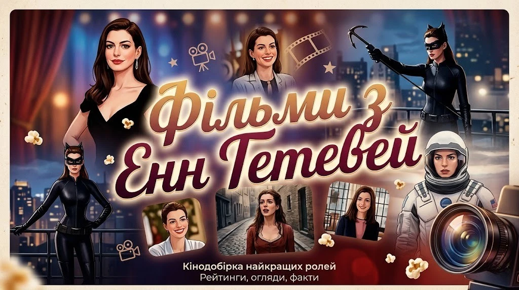 Найяскравіші ролі Енн Гетевей у різних жанрах Найяскравіші ролі Енн Гетевей у різних жанрах