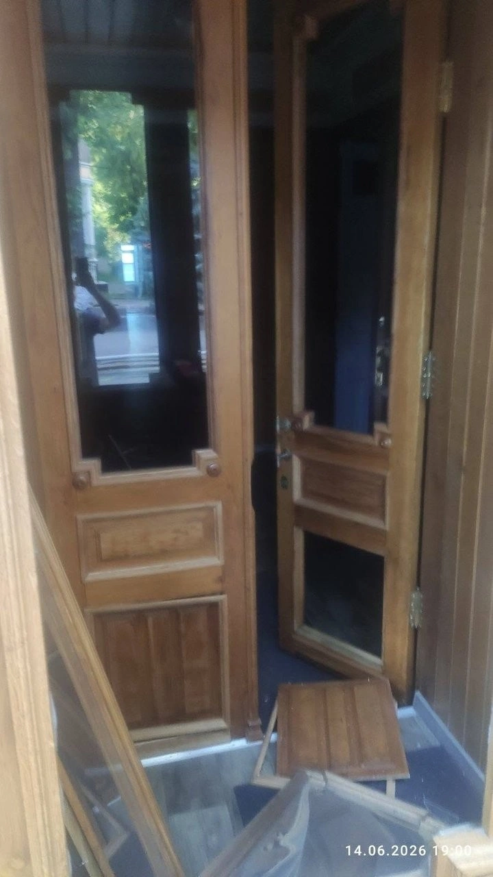 Будинок архітектора Бекетова знову постраждав від російського обстрілу